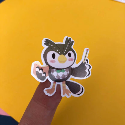 Pegatinas Animal Crossing New Horizons | Hoja de pegatinas stickers decoración | Pack de pegatinas precortadas