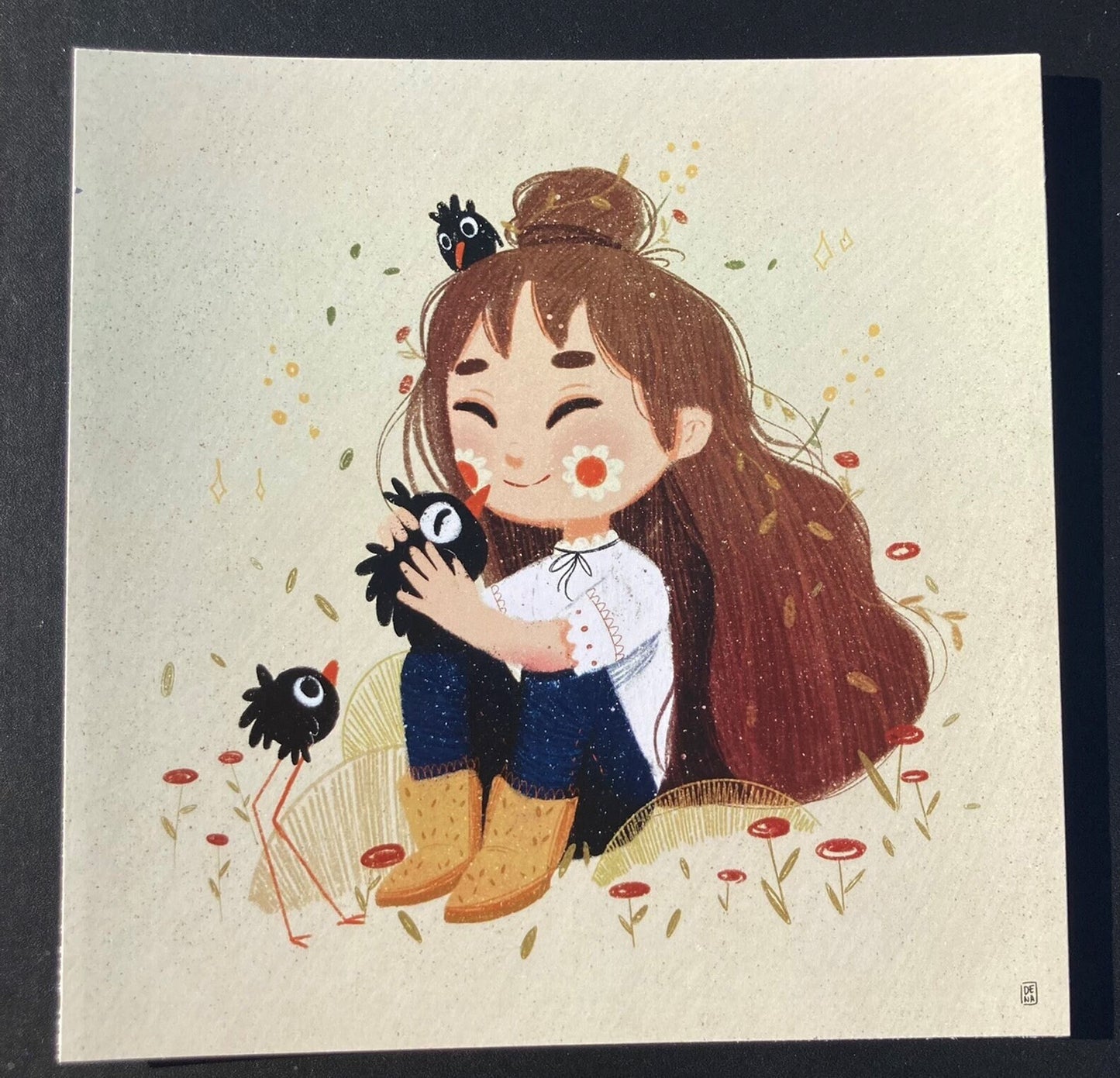 Print Little Birds | Illustration | Ilustracion | Original Character | OC | Art Print | Draw