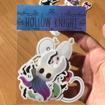 Pack Pegatinas Hollow Knight: Stickers Pack Fanart
