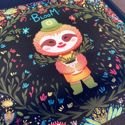Print Gandulio | Fanart Leif | Ilustración Animal Crossing New Horizons | Fan Art Nintendo Switch