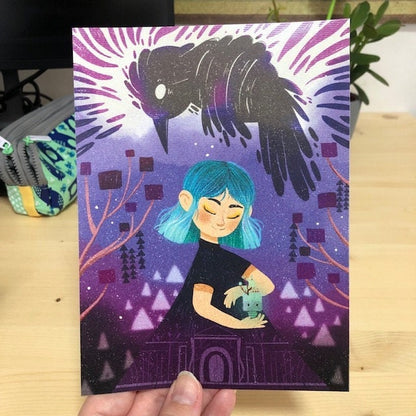 Print Gris | Fanart Gris | Ilustración Gris |  | Gris Game Fan Art