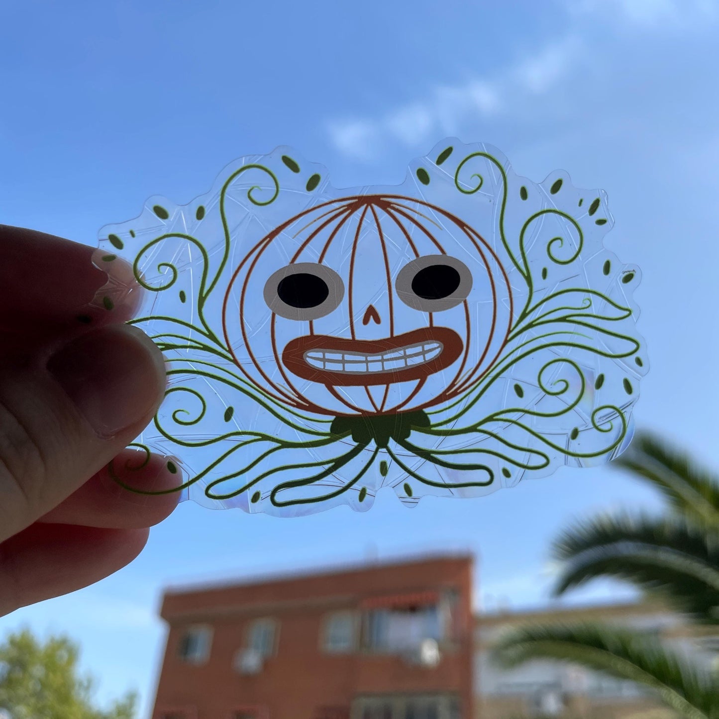 Enoch Suncatcher, OTGW Pegatina atrapasol reutilizable para ventana