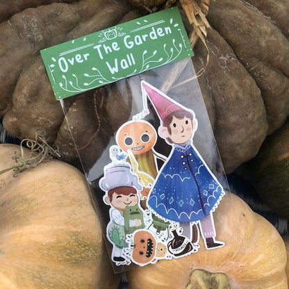 Pack Pegatinas Más Allá del Jardín | Over the garden wall Stickers Pack | Fanart HBO Series Sticker