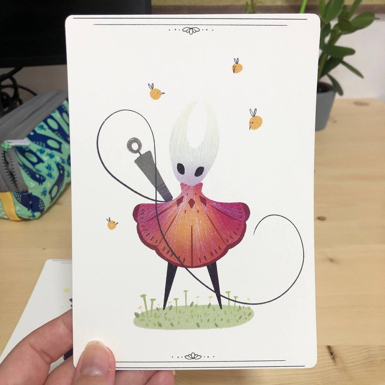 Pack 2 Prints Hollow Knight: Fanart de Videojuego, Ilustración Doble