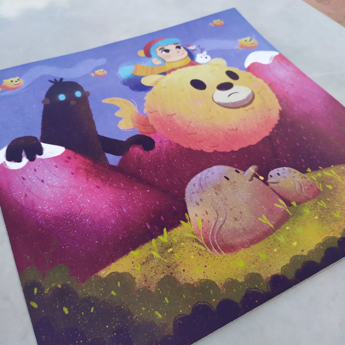 Print Hilda | Fanart Hilda | Ilustración Hilda | Netflix Fan Art | Illustration Dena Boral | Hilda The Series