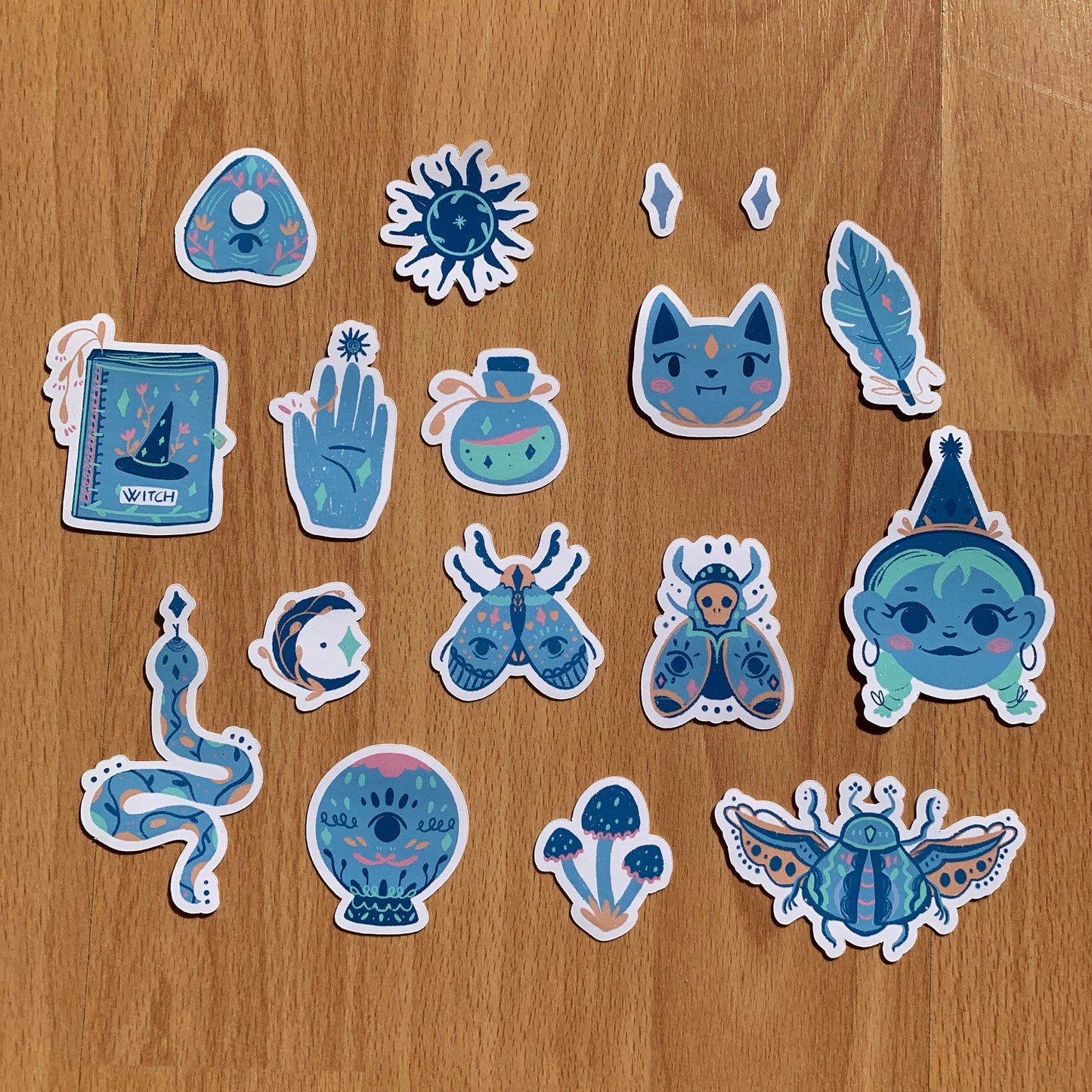 Pack de Pegatinas Halloween "Magic Pack"