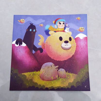 Print Hilda | Fanart Hilda | Ilustración Hilda | Netflix Fan Art | Illustration Dena Boral | Hilda The Series