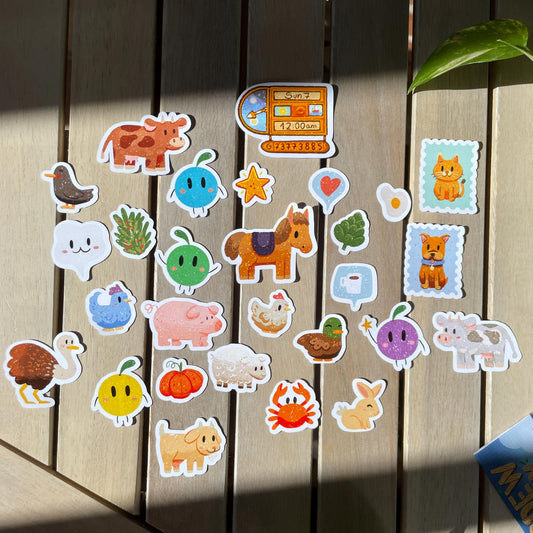 Pack Pegatinas Stardew Valley | Stickers Pack | Fanart