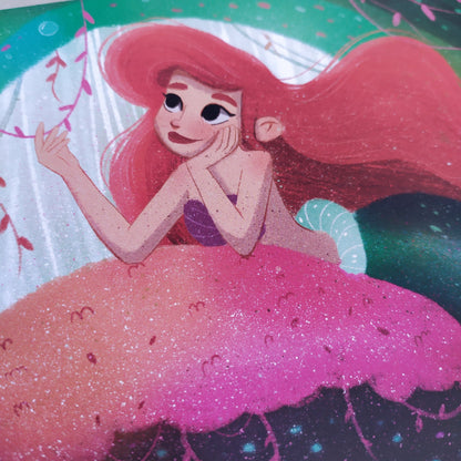 Print Ariel | Fanart Ariel | Ilustración Ariel | The Little Mermaid Fan Art | Disney Fan Art | La sirenita Disney Classics