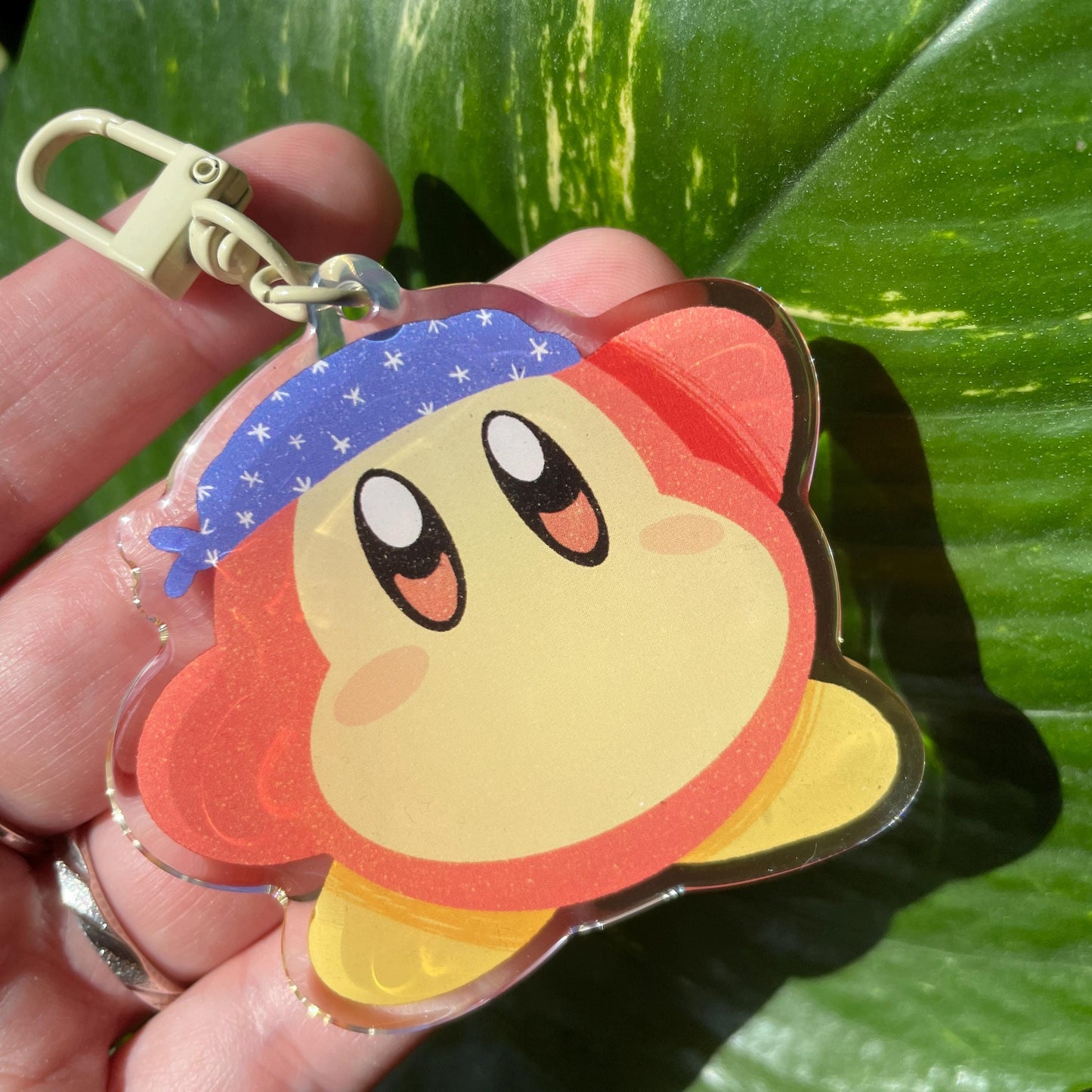 Llavero Waddle Dee Kirby |Keyring Keychain Acrilico colgante regalo llaves mochila Keychain