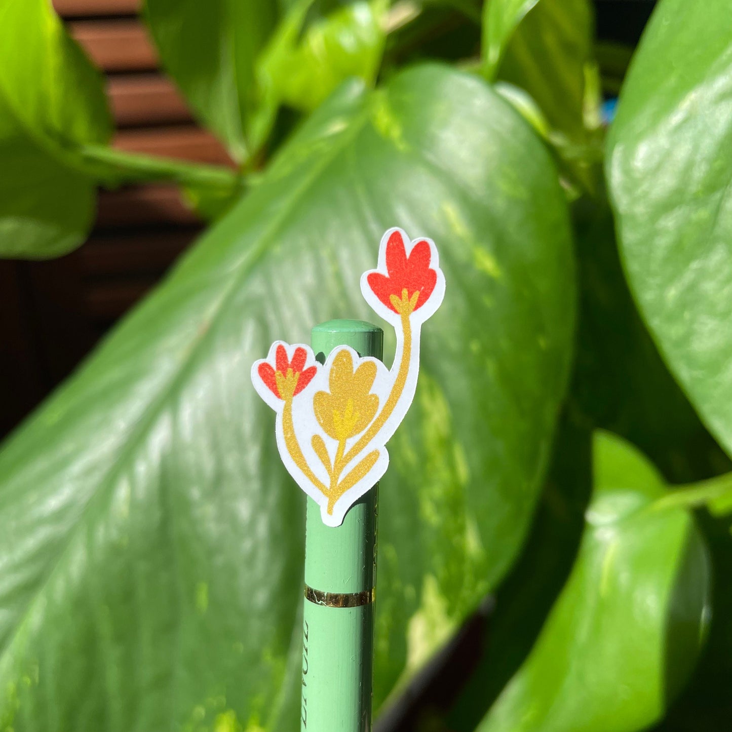 Flowers | Hoja de pegatinas stickers decoración | Pack de pegatinas precortadas