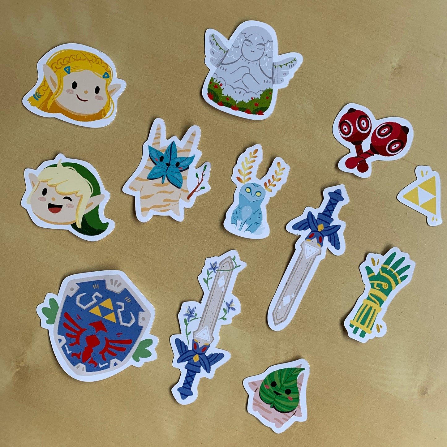 Pack Pegatinas Zelda | Zelda Stickers Pack | Illustration Fanart