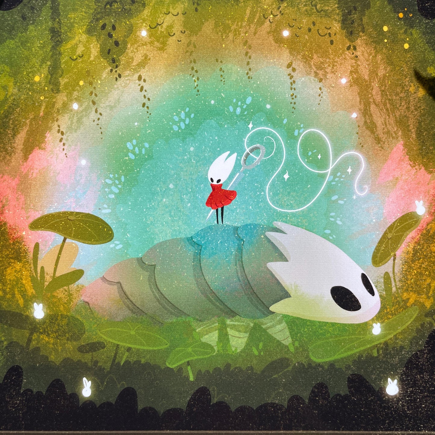 Print Hornet Silksong: Ilustración impresa de la colección Hollow Knight