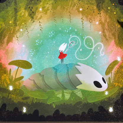 Print Hornet Silksong: Ilustración impresa de la colección Hollow Knight