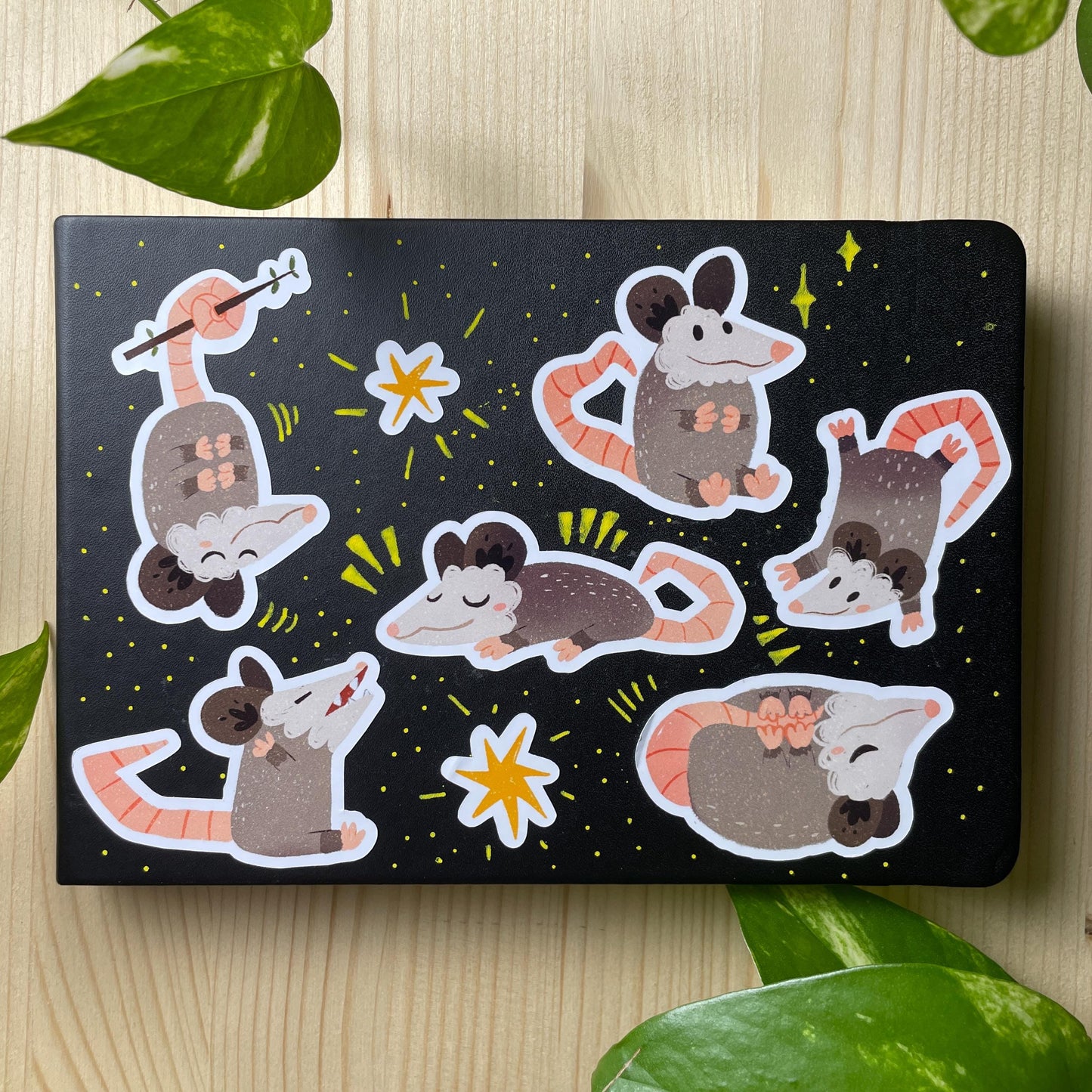 Pack de Pegatinas Zarigüeyas