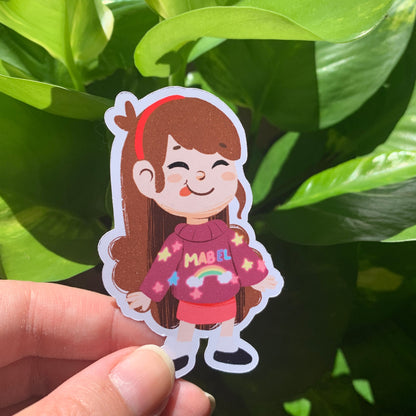 Pack Pegatinas Gravity Falls Fanart