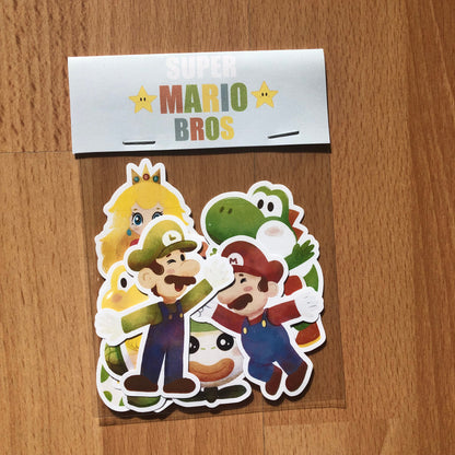 Pack Pegatinas Super Mario Bros | Stickers Pack | Fanart Nintendo