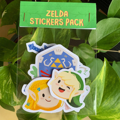Pack Pegatinas Zelda | Zelda Stickers Pack | Illustration Fanart