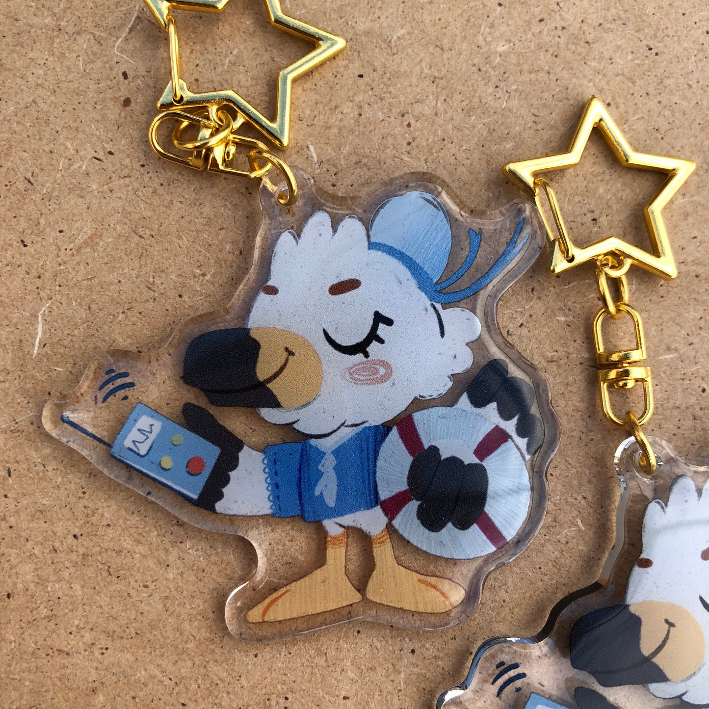 Gulliver Keyring | Gulliver llavero | Animal Crossing Llavero | New Horizons | Llavero colgante regalo llaves mochila Keychain