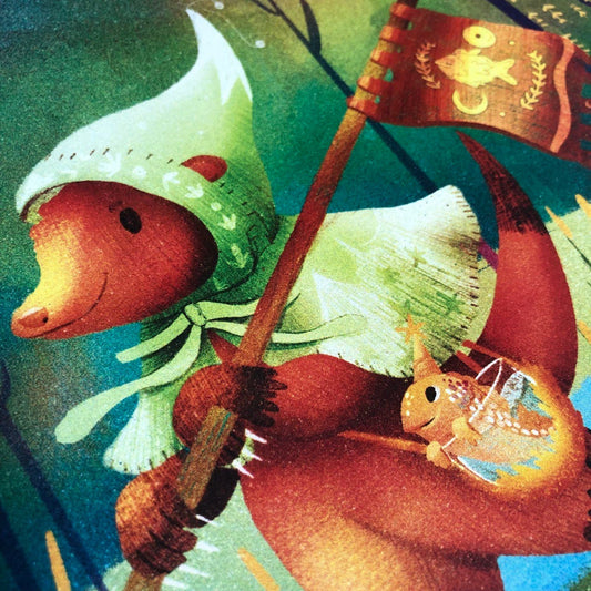 Print Bear | Illustration | Ilustracion | Original Character | OC | Art Print | Draw