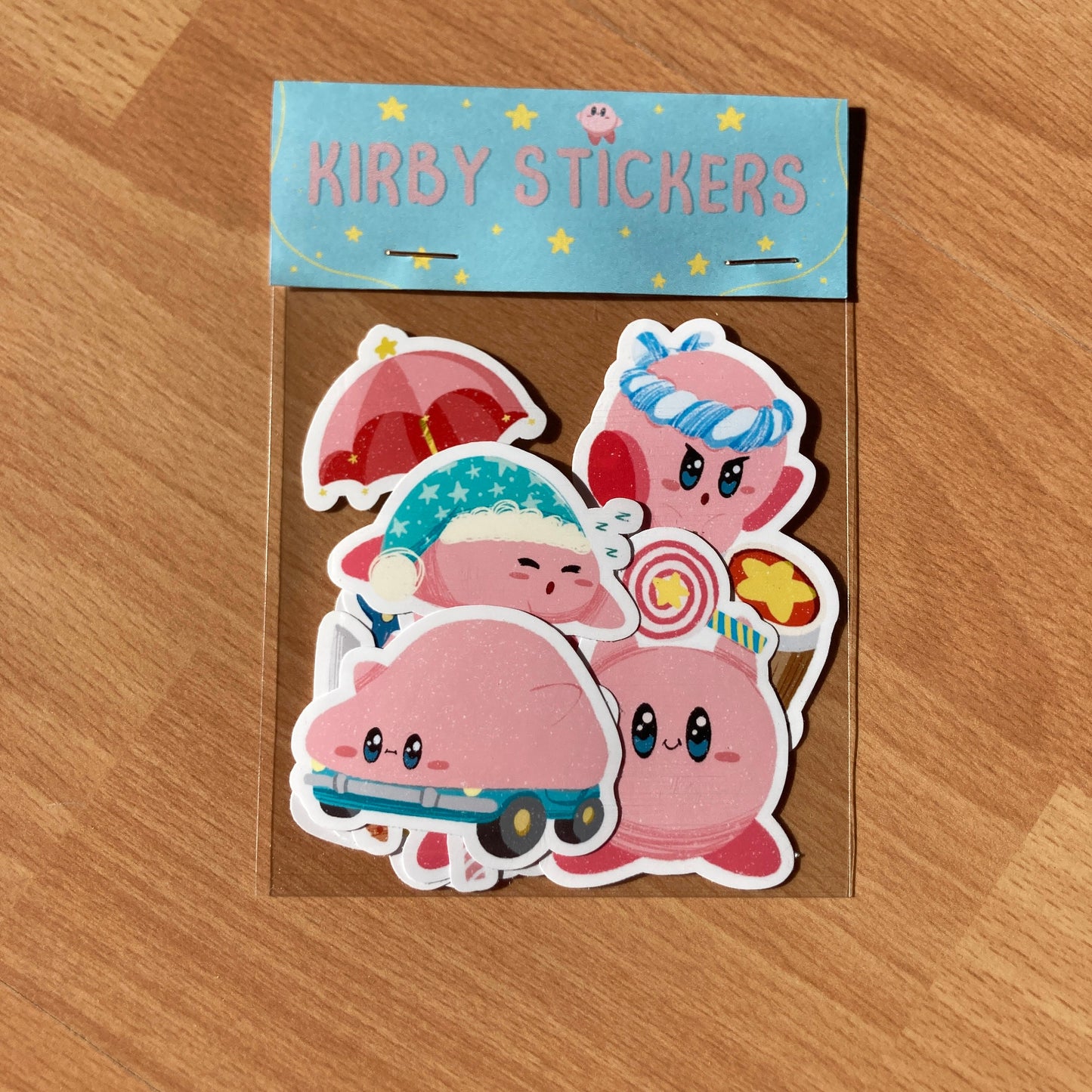 Pack Pegatinas Kirby: Stickers Pack Fanart