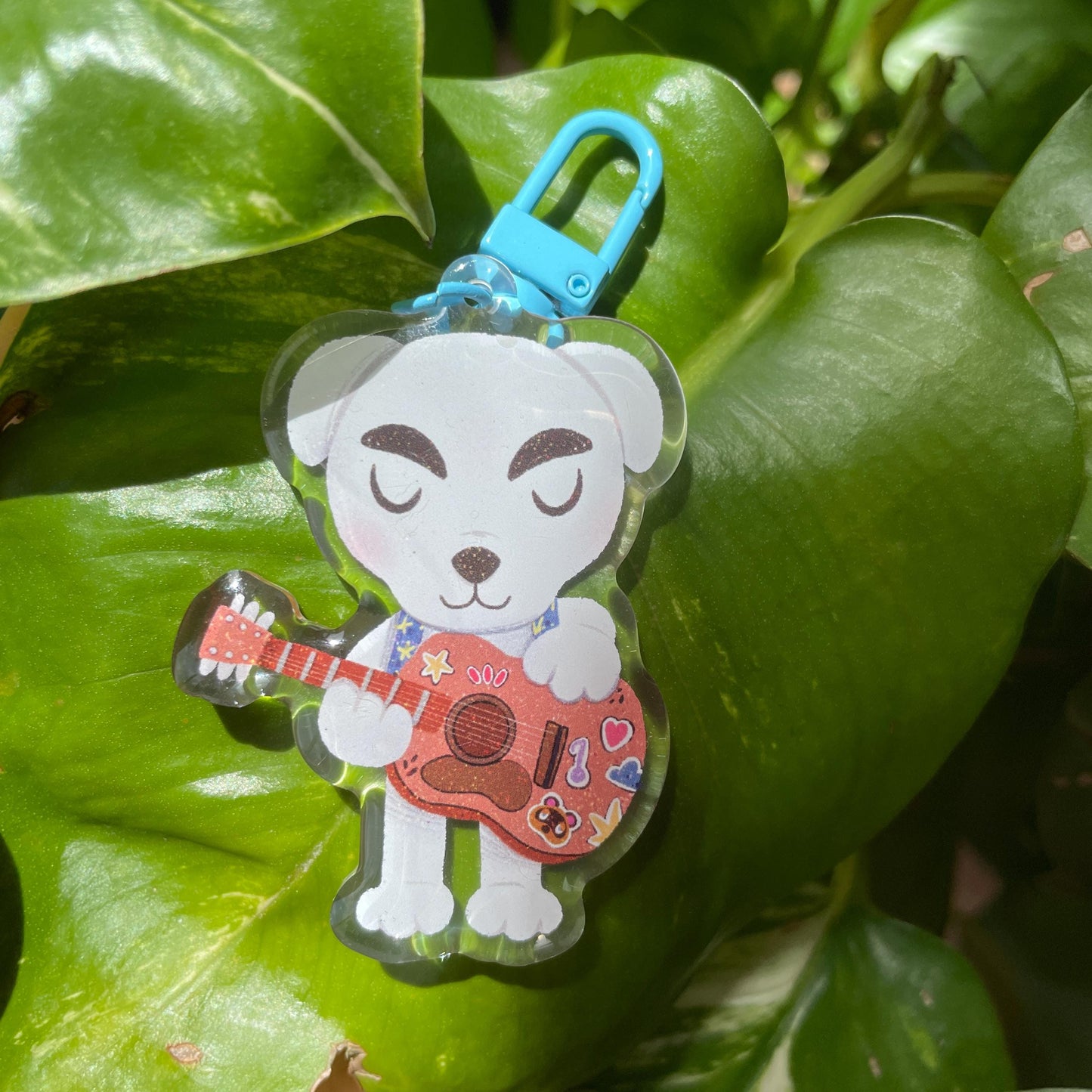 Totakeke Keyring | K.K. Slider Animal Crossing Llavero | New Horizons | Llavero colgante regalo llaves mochila Keychain