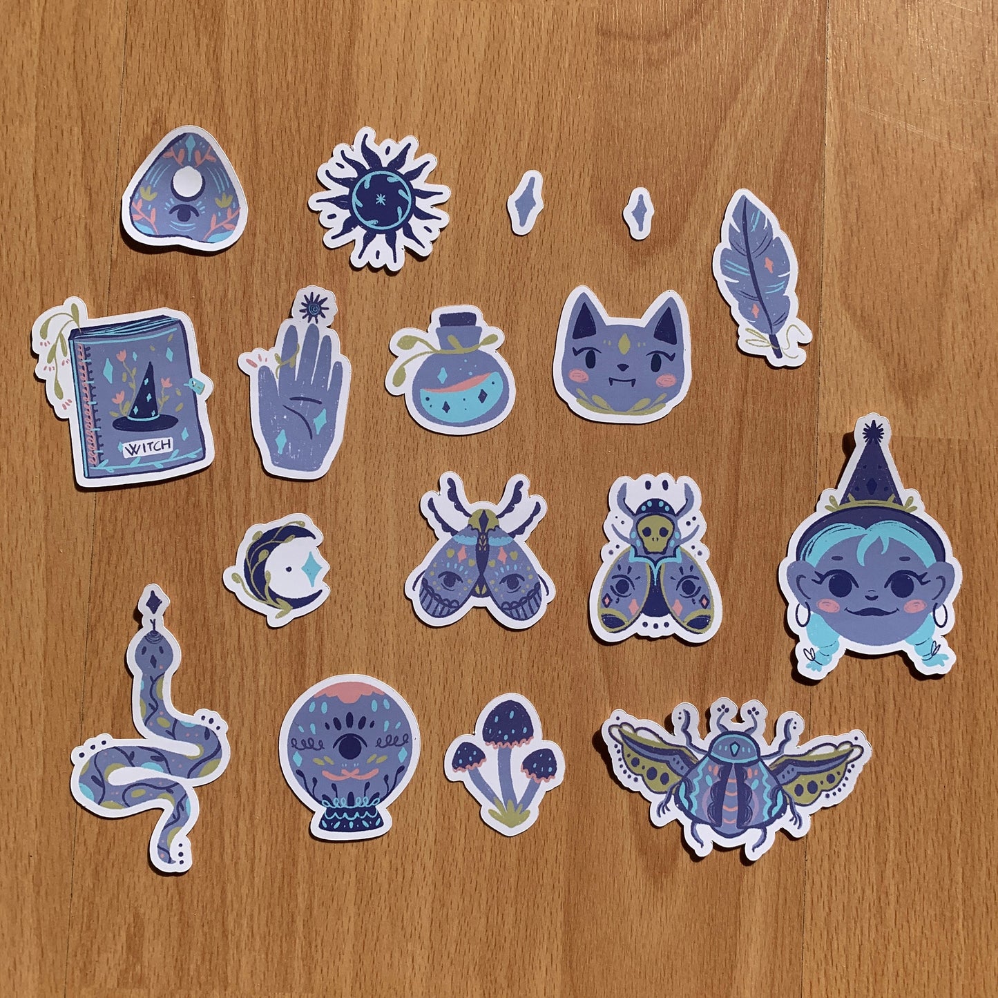 Pack de Pegatinas Halloween "Magic Pack"