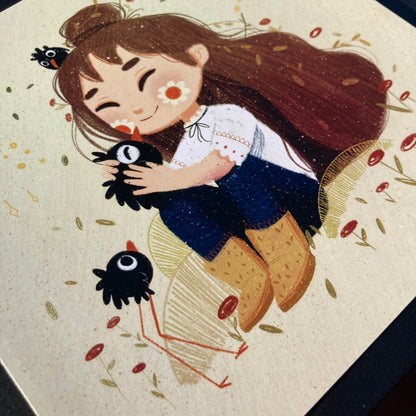 Print Little Birds | Illustration | Ilustracion | Original Character | OC | Art Print | Draw