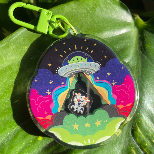 Shaker Vaquita Aliens Llavero, Tamagotchi shaker Keychain