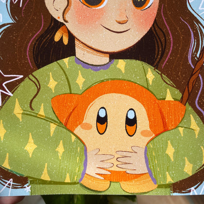 Print Waddle Dee Fanart Ilustración Impresa