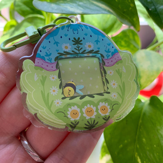 Shaker Abejita Llavero: Agitador estilo Tamagotchi shaker Keychain Bee Abeja