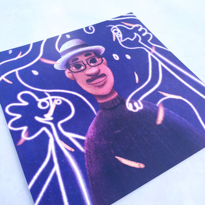 Print Soul | Fanart Soul | Ilustración Soul | Disney Pixar Fan Art Illustration Disney+