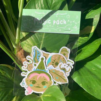 Pack de Pegatinas Halloween "Magic Pack"