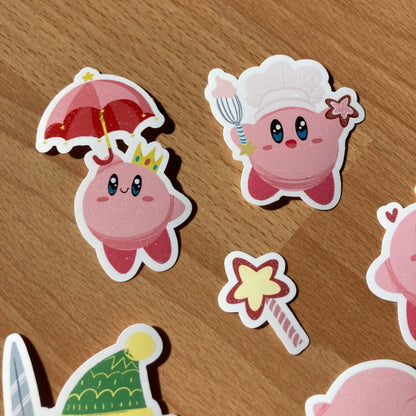 Pack Pegatinas Kirby: Stickers Pack Fanart