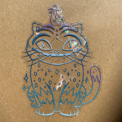 Derpy Suncatcher, Pegatina atrapasol reutilizable para ventana. Las guerreras K-Pop