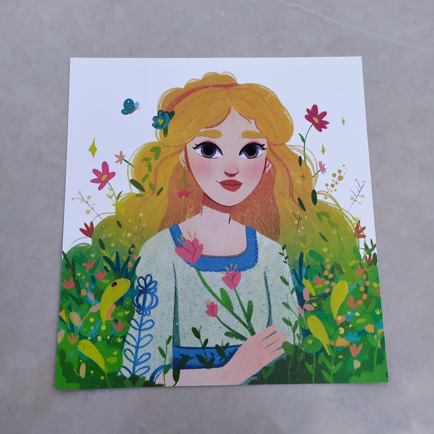 Print Redhead | Ilustración Redhead | DTIYS Illustration