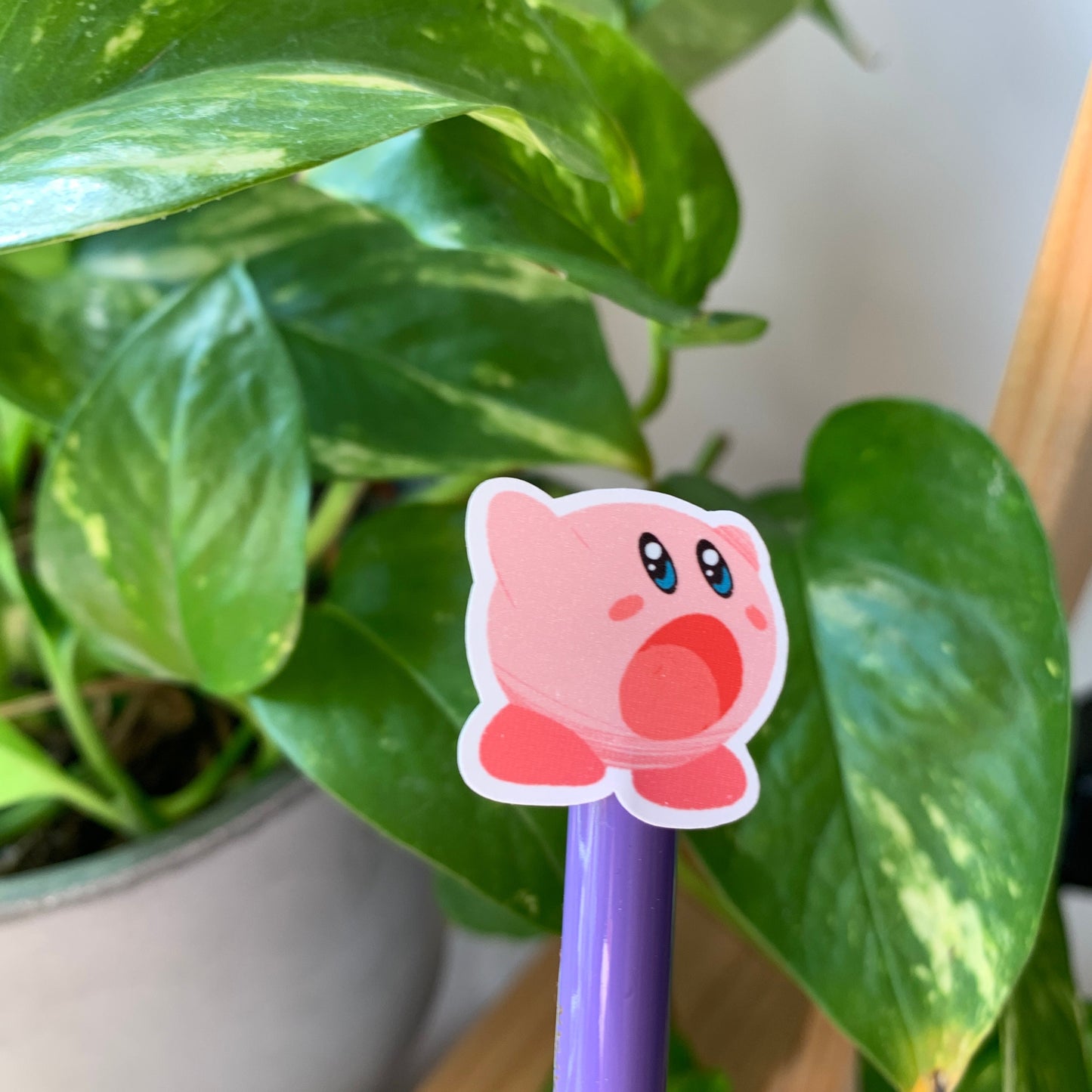 Pegatinas Kirby, Hoja de pegatinas stickers decoración, Pack de pegatinas precortadas