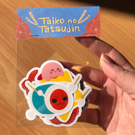 Pack Pegatinas Taiko No Tatsujin: Stickers Pack Fanart