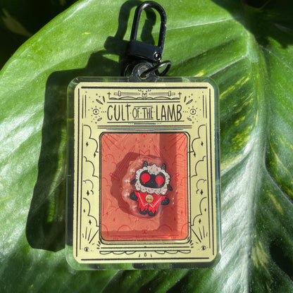 Shaker Cult of the Lamb | Tamagotchi Llavero Colgante