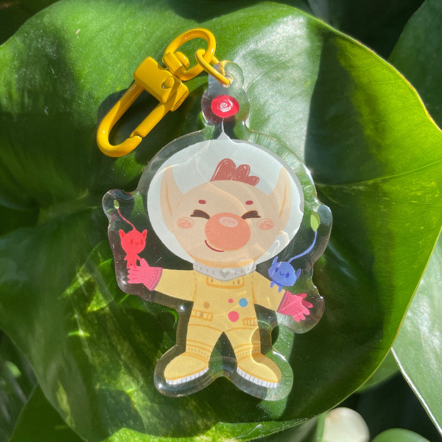 Llavero Olimar | Capitan Olimar Pikmin Keyring Keychain Acrilico colgante regalo llaves mochila Keychain